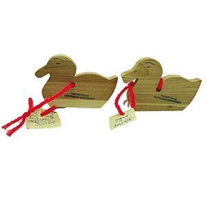 Sand and Sniff 2 Cedar Wood Ducks Protects And Refreshes Wardrobes Drawers